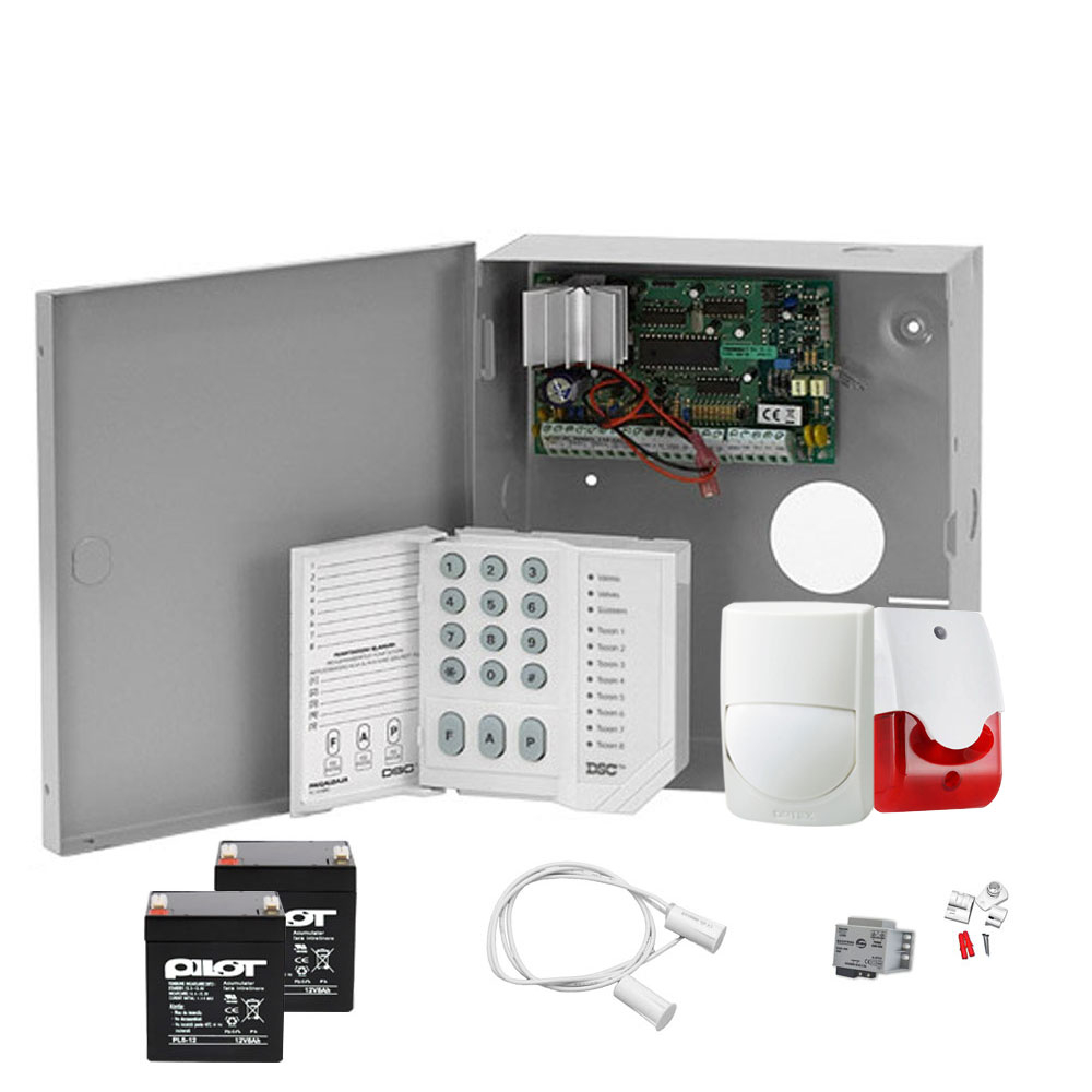 Sistem alarma antiefractie interior DSC Power KIT 585 INT DSC imagine 2022