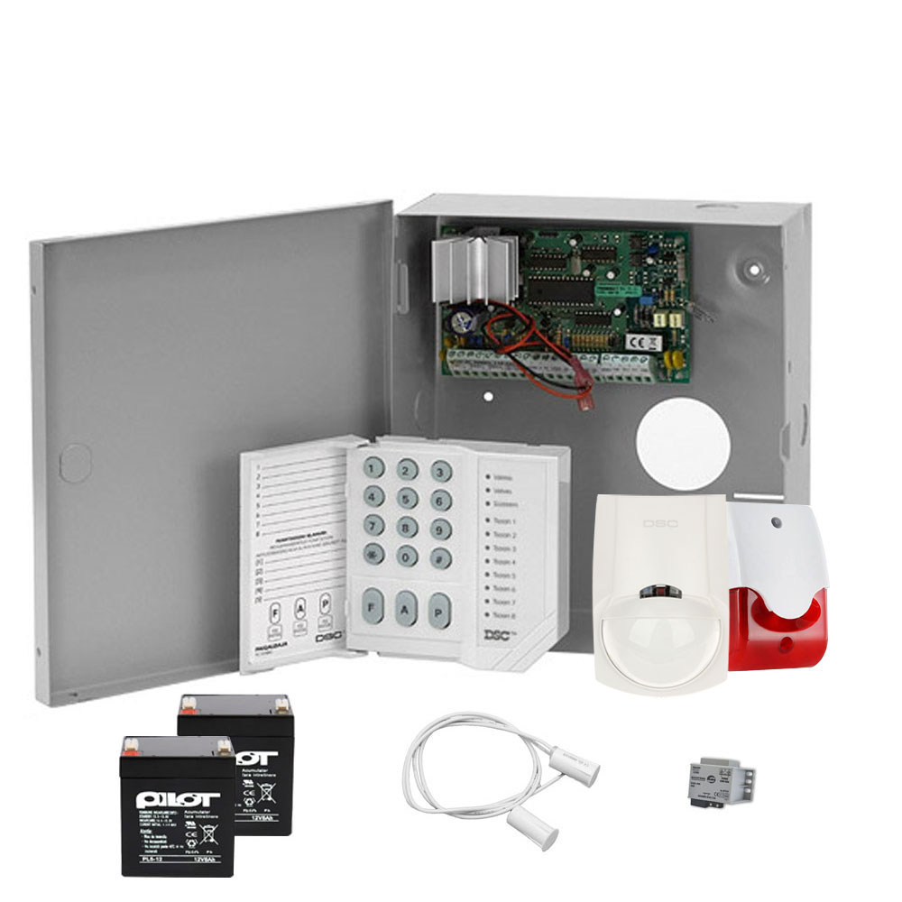 Sistem alarma antiefractie interior DSC Power KIT 585 INT spy-shop