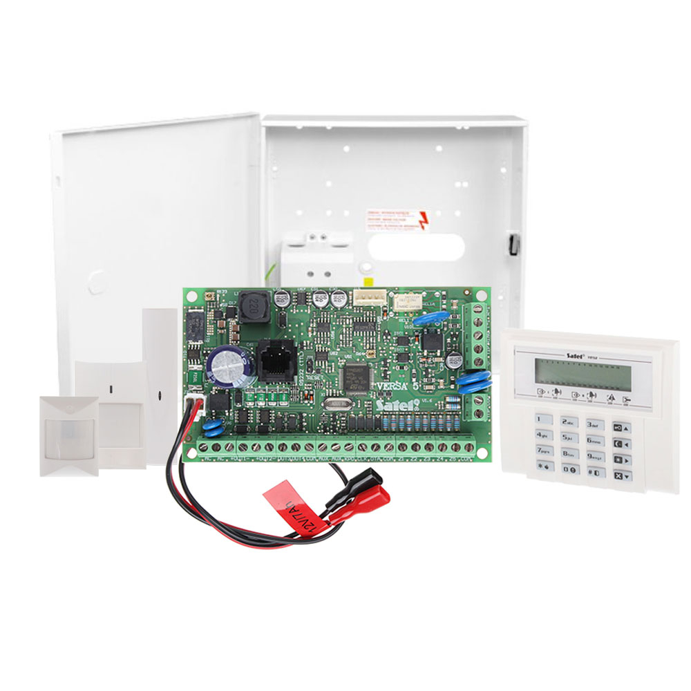 Sistem alarma antiefractie wireless Satel VERSA 5, 2 partitii, 5-30 zone, 4-12 iesiri PGM, 30 utilizatori