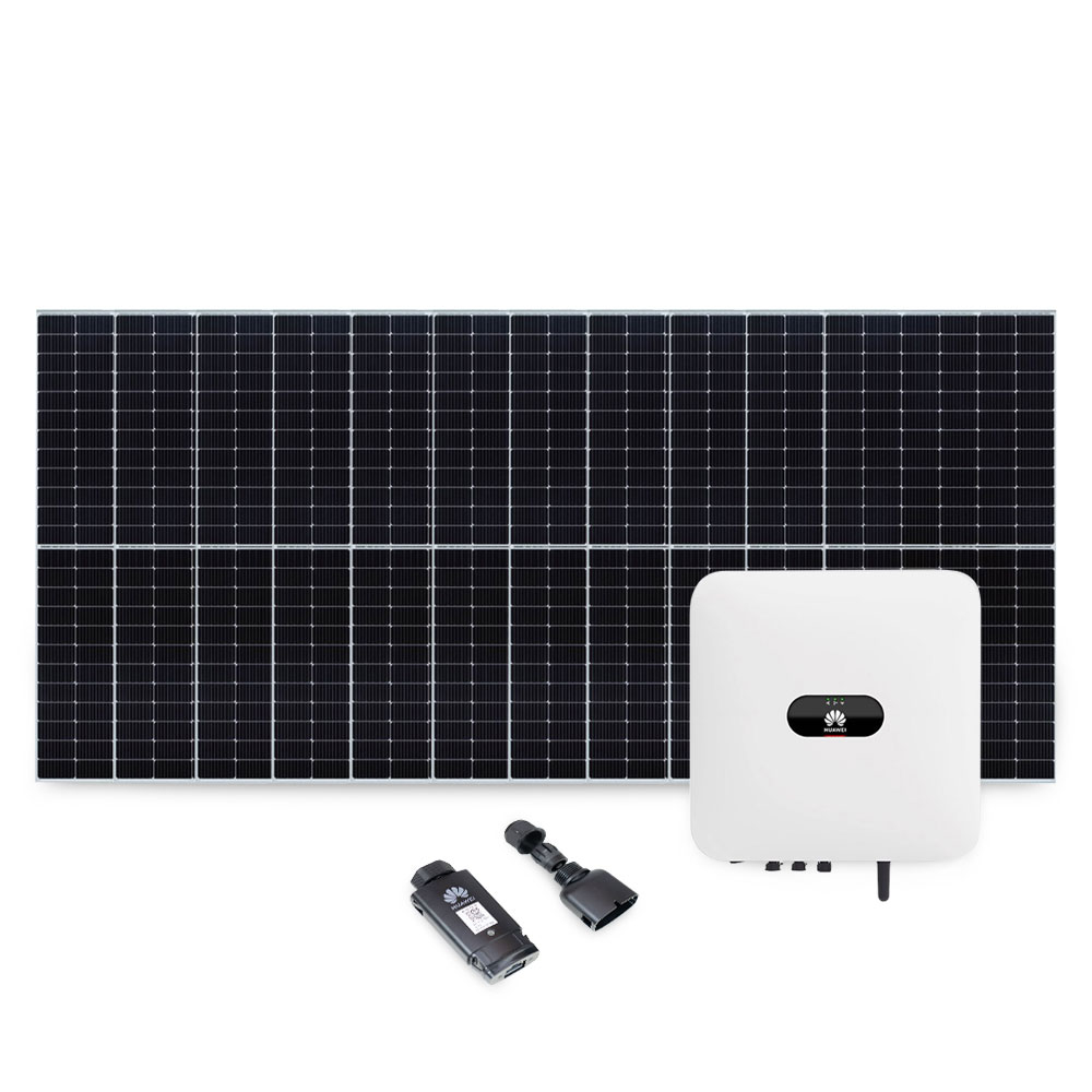 Sistem fotovoltaic cu 11 panouri Hibrid monofazat WiFi Canadian Solar, 5.0 kW, 144 celule, 455 W