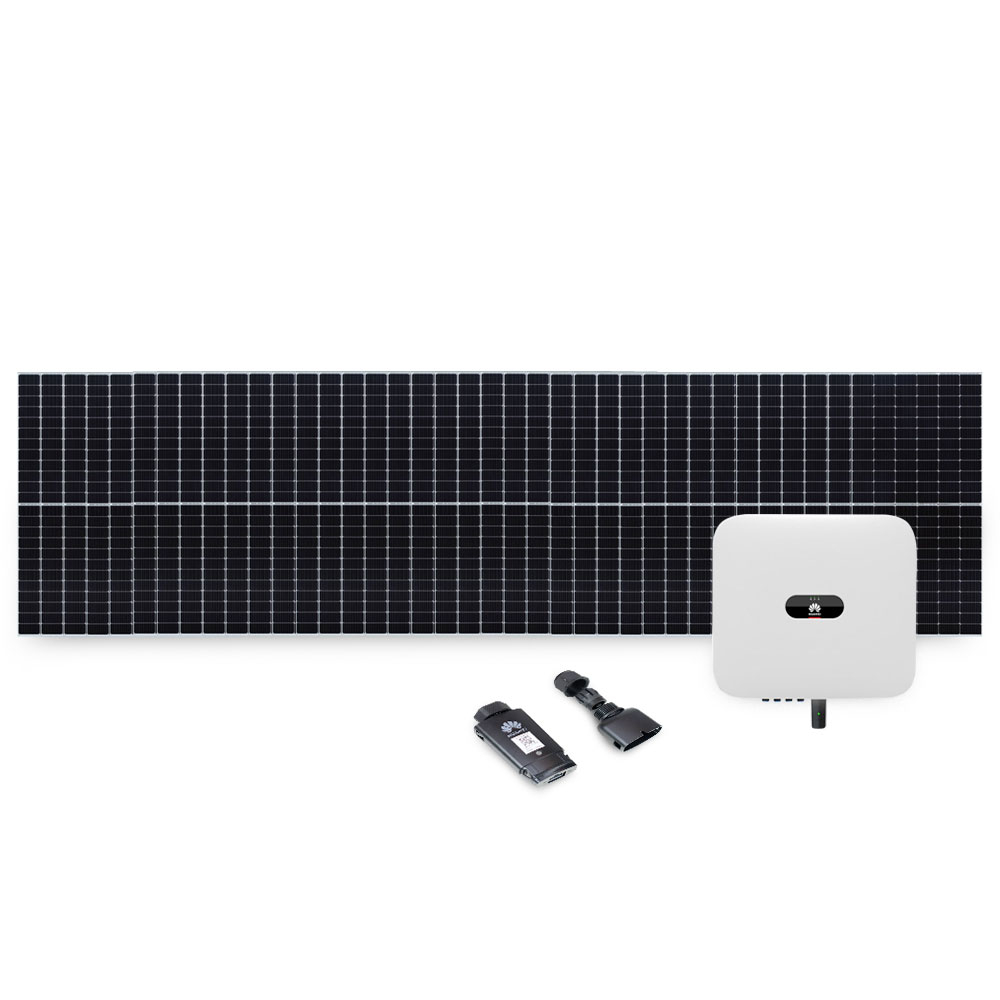 Sistem fotovoltaic cu 37 panouri On Grid trifazat WiFi Canadian Solar, 17 kW, 144 celule, 455 W