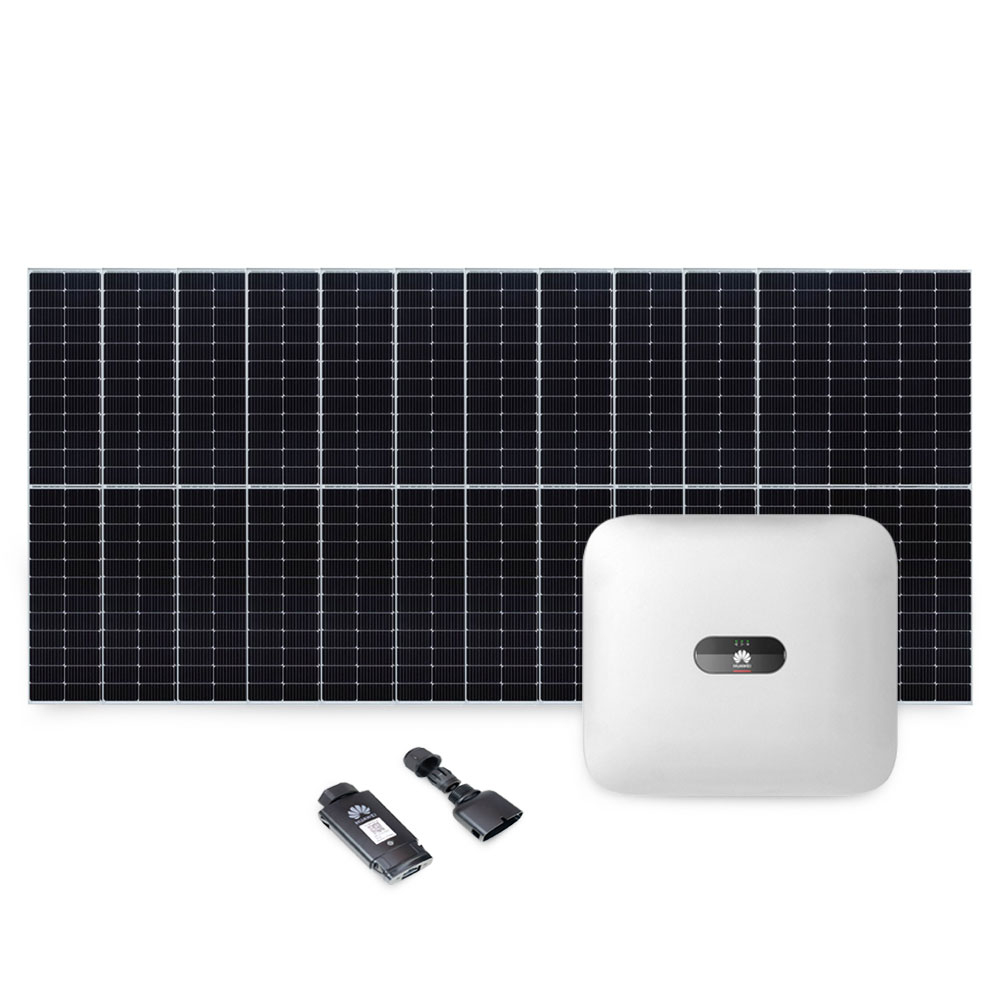 Sistem fotovoltaic cu 11 panouri On Grid trifazat WiFi Canadian Solar, 5 kW, 144 celule, 455 W