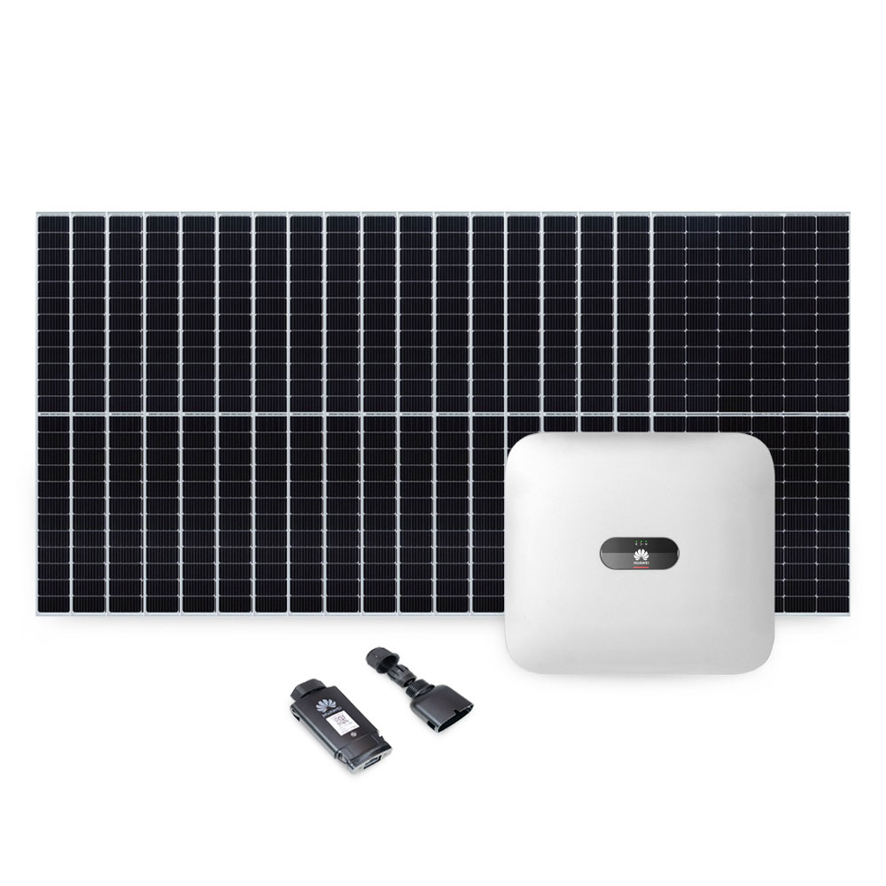 Sistem fotovoltaic cu 18 panouri On Grid trifazat WiFi Canadian Solar, 8 kW, 144 celule, 455 W
