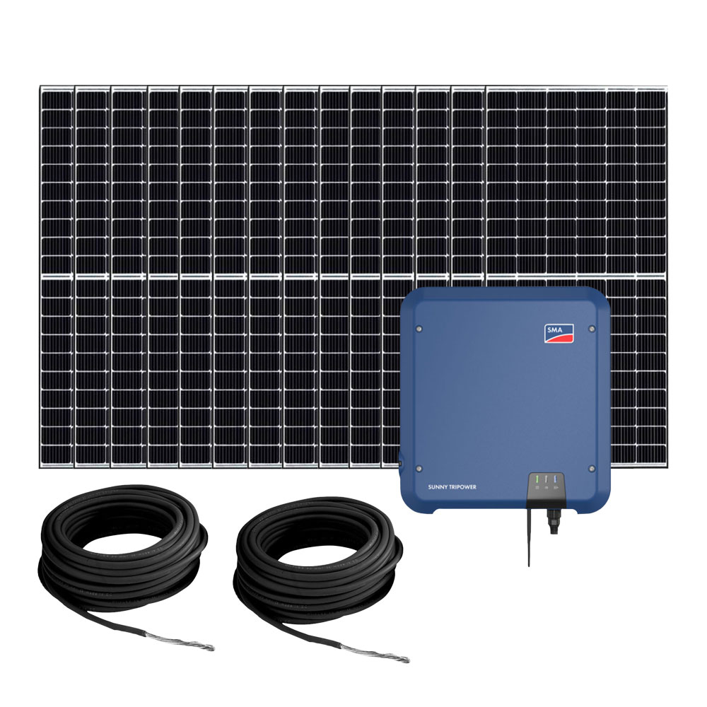 Sistem fotovoltaic cu 14 panouri On Grid, trifazat, 6.3 kW, tigla