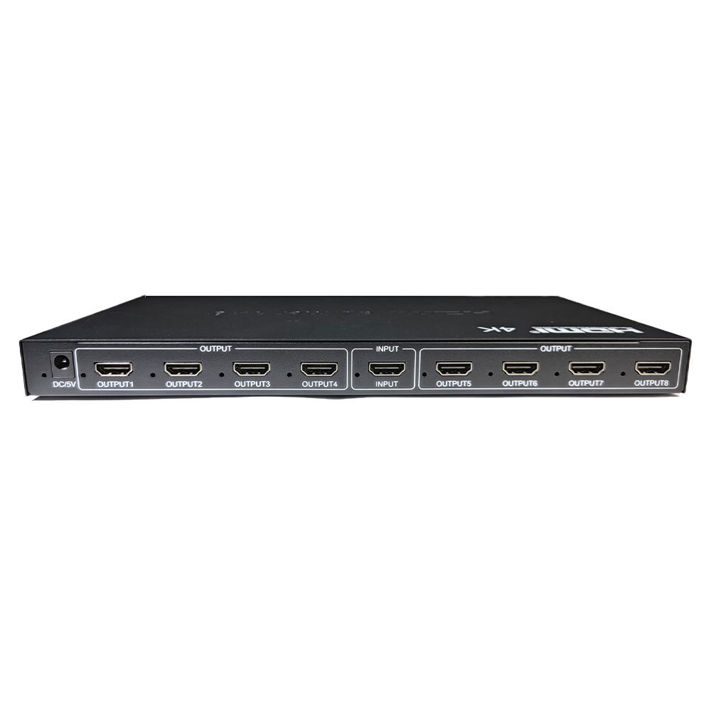 Splitter HDMI cu 8 porturi Acvil H8S, 4K, 1×8 1x8
