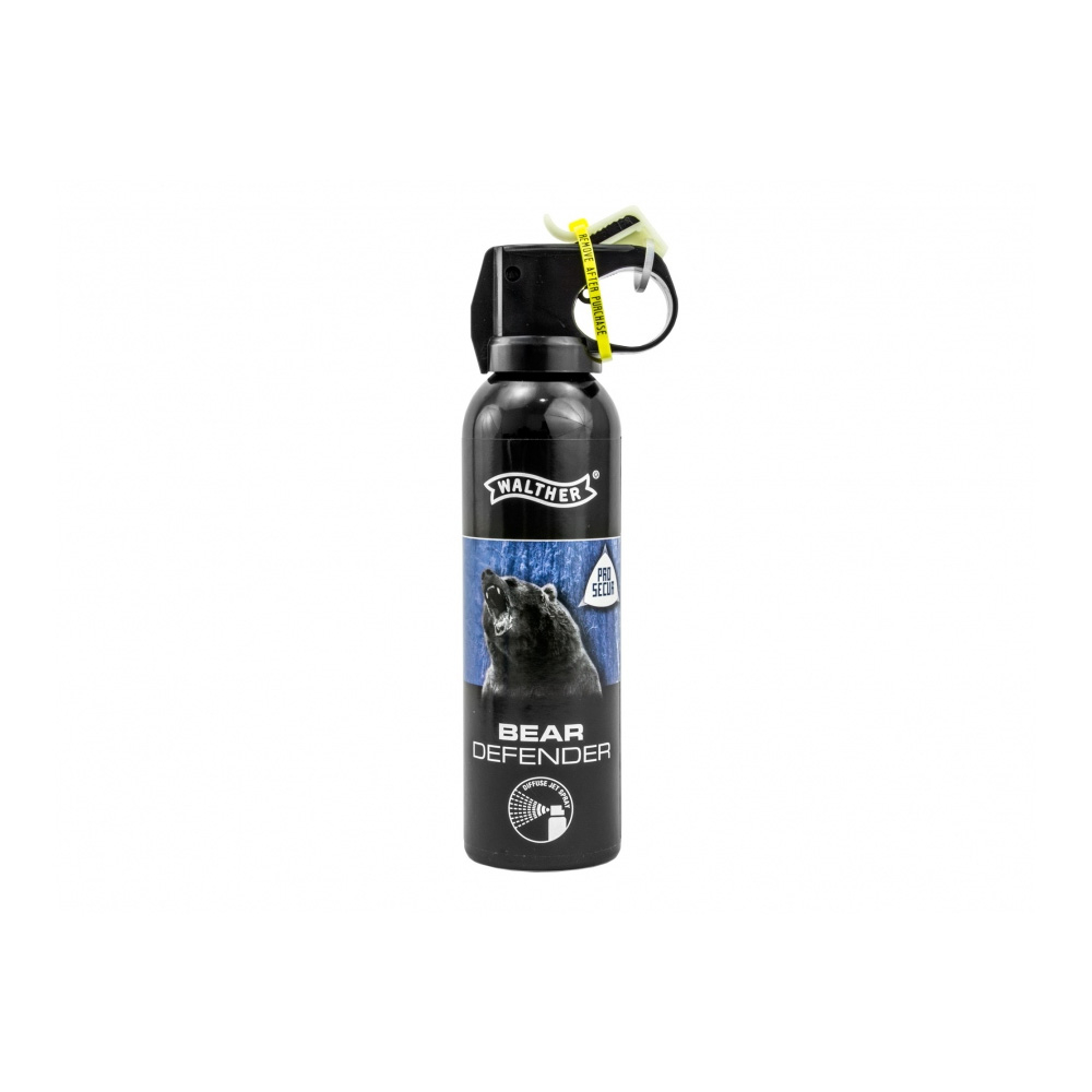 Spray paralizant cu piper Walther Pro Secur Bear 125-055, 10 metri, 225 ml, dispersie conica, jet difuz spy-shop.ro