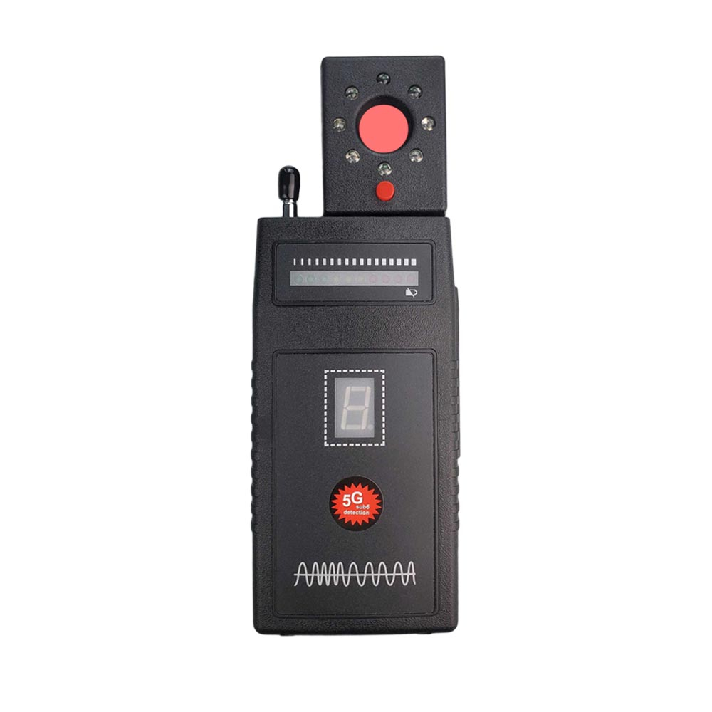 Detector de frecvente camere si microfoane spion SS-BD12, filtru IR detasabil, 50 – 6000 MHz 6000 imagine noua