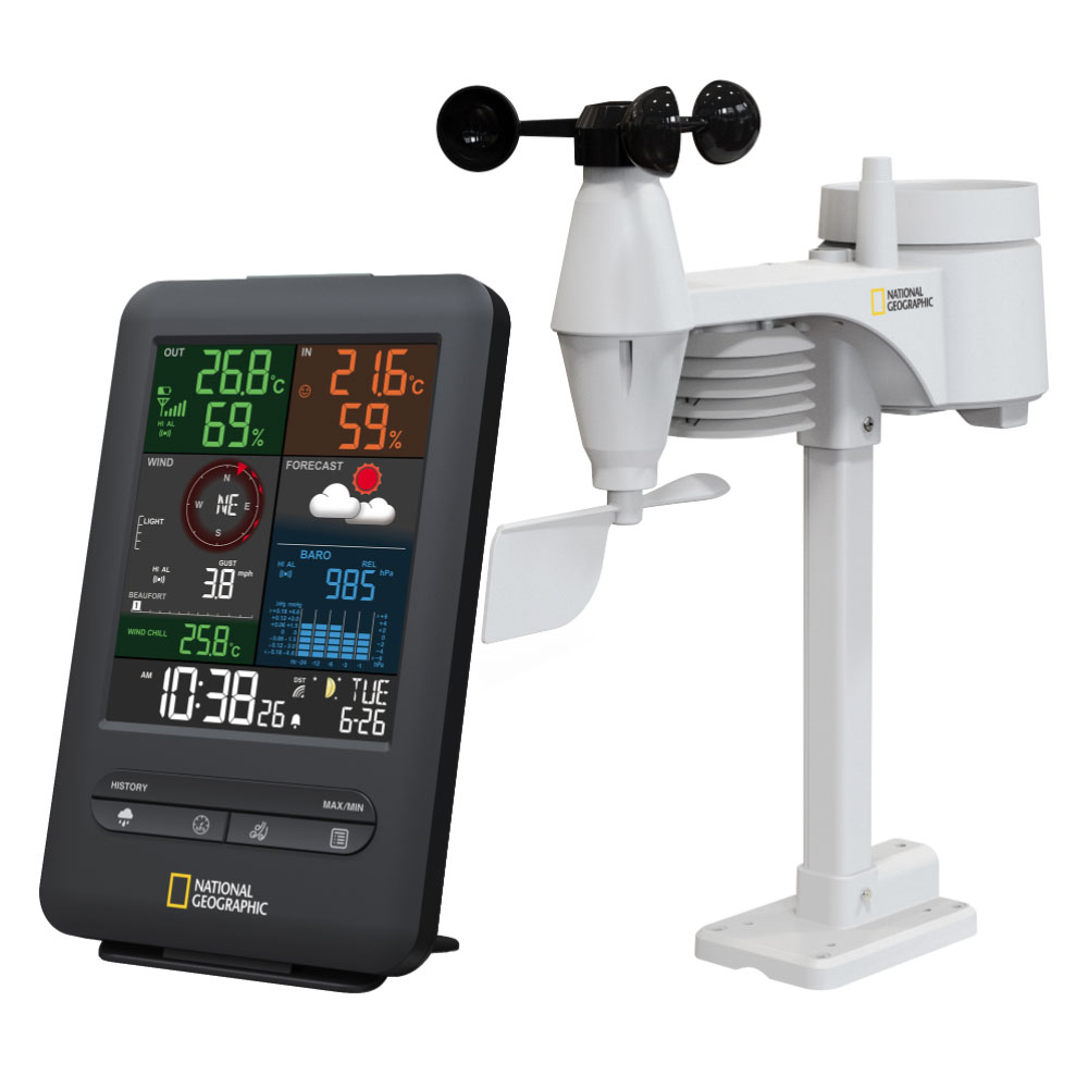 Statie meteo 5 in 1 National Geographic 9080500 National Geographic imagine noua tecomm.ro