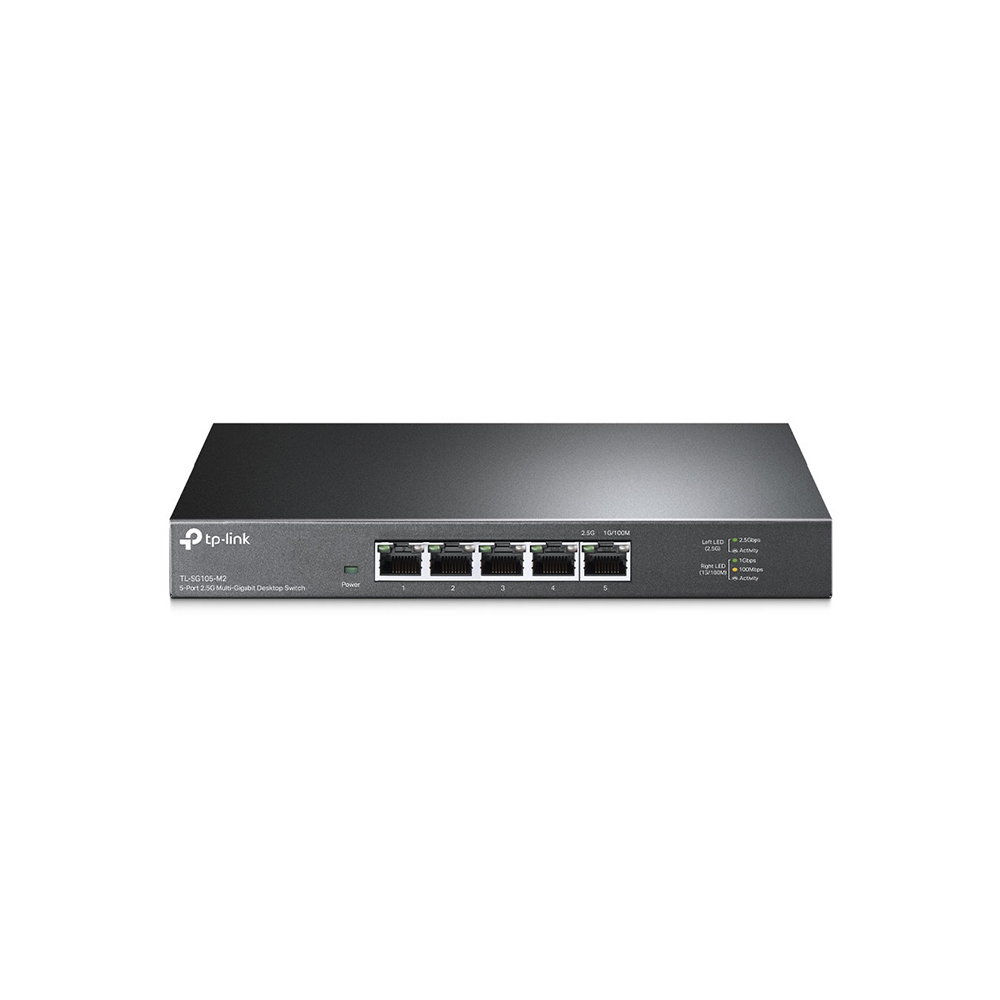 Switch 5 porturi Multi-Gigabit TP-Link TL-SG105-M2, 25 Gbps, 18.6 Mpps fara management la reducere 18.6