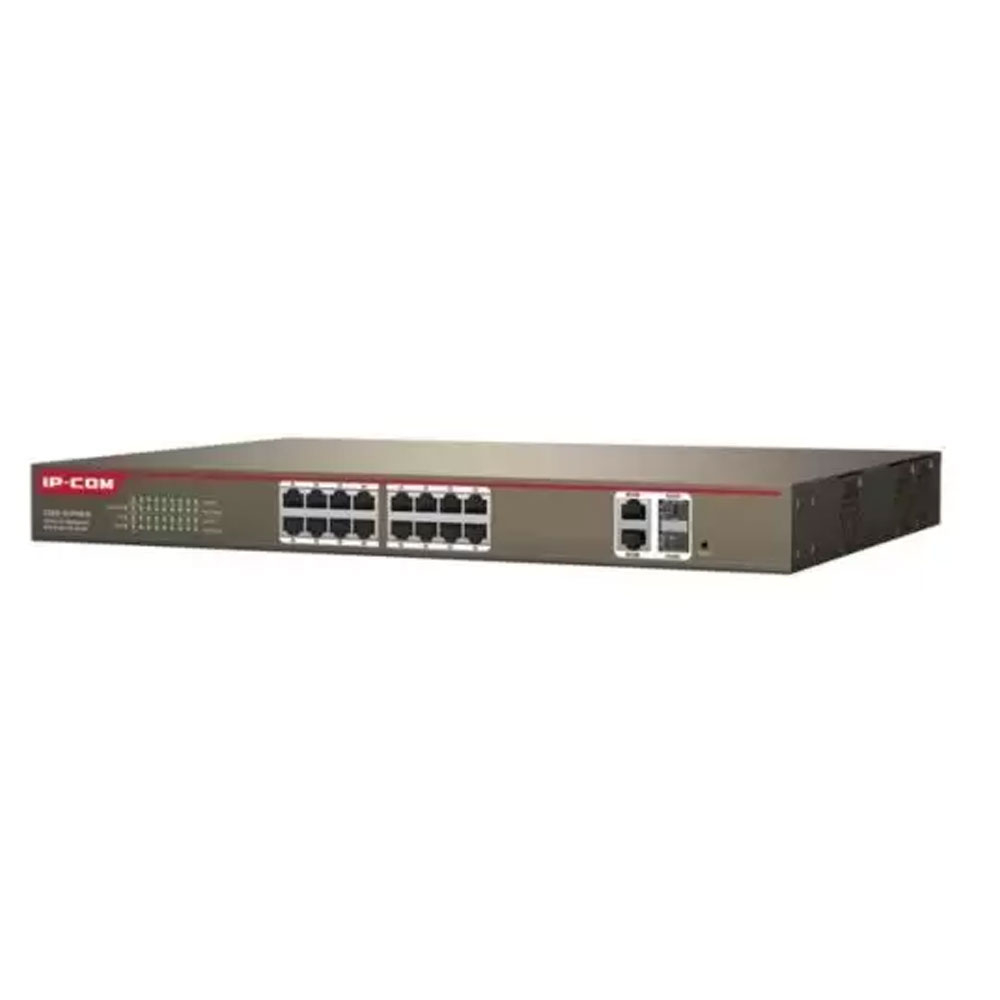 Switch cu 16 porturi IP-COM S3300-18-PWR-M, 7.2 Gbps, 2 SFP, fara management 7.2