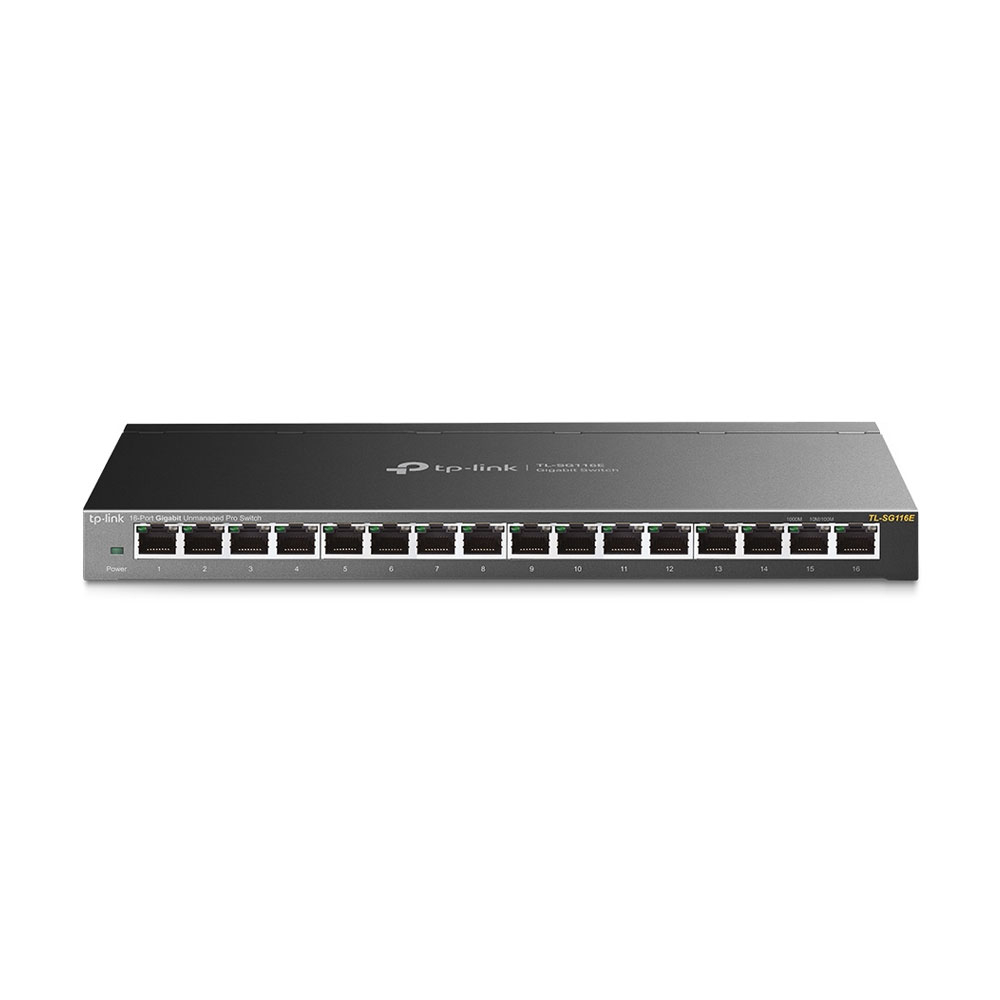 Switch cu 16 porturi TP-Link TL-SG116E, 8000 MAC, 32 Gbps 8000 imagine noua tecomm.ro