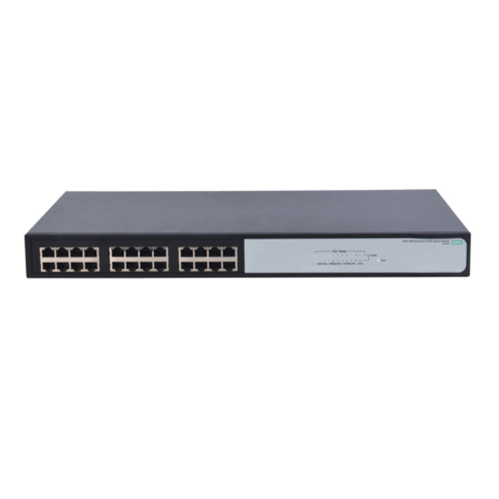 Switch cu 24 porturi Aruba JG708B, 48 Gbps, 35.7 Mpps, 8192 MAC, 1U, fara management 1U imagine noua