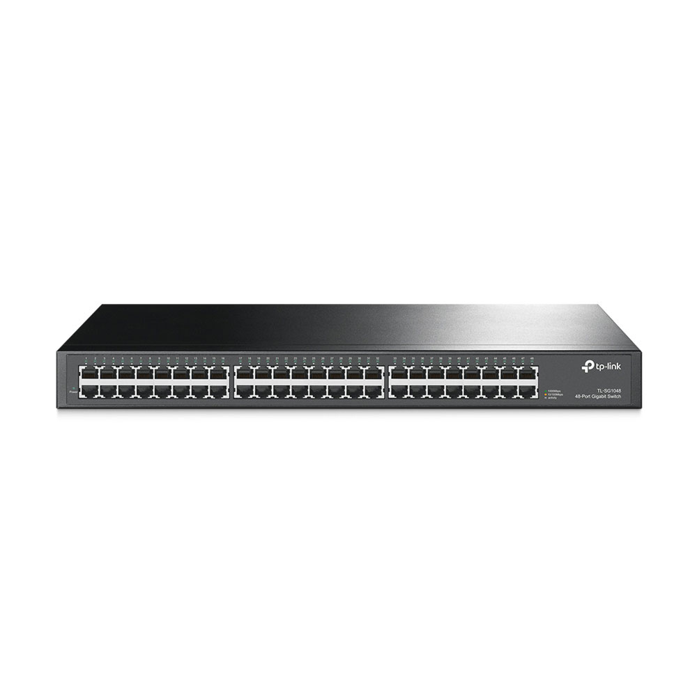 Switch cu 48 de porturi TP-Link TL-SG1048, 16000 MAC, 96 Gbps, fara management de la TP-LINK