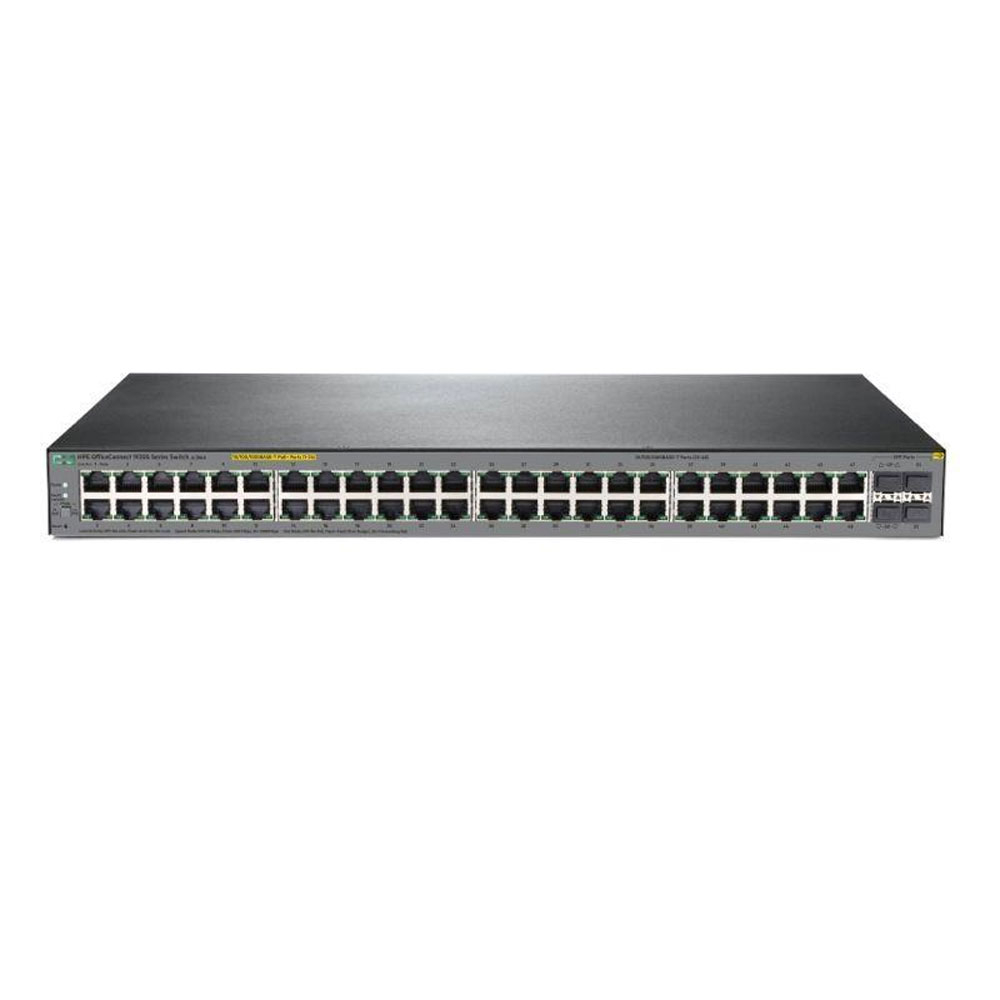 Switch cu 48 porturi Aruba JL386A, 104 Gbps, 77.3 Mpps, 16.000 MAC, 4 porturi SFP, 1U, PoE, cu management 104 imagine noua