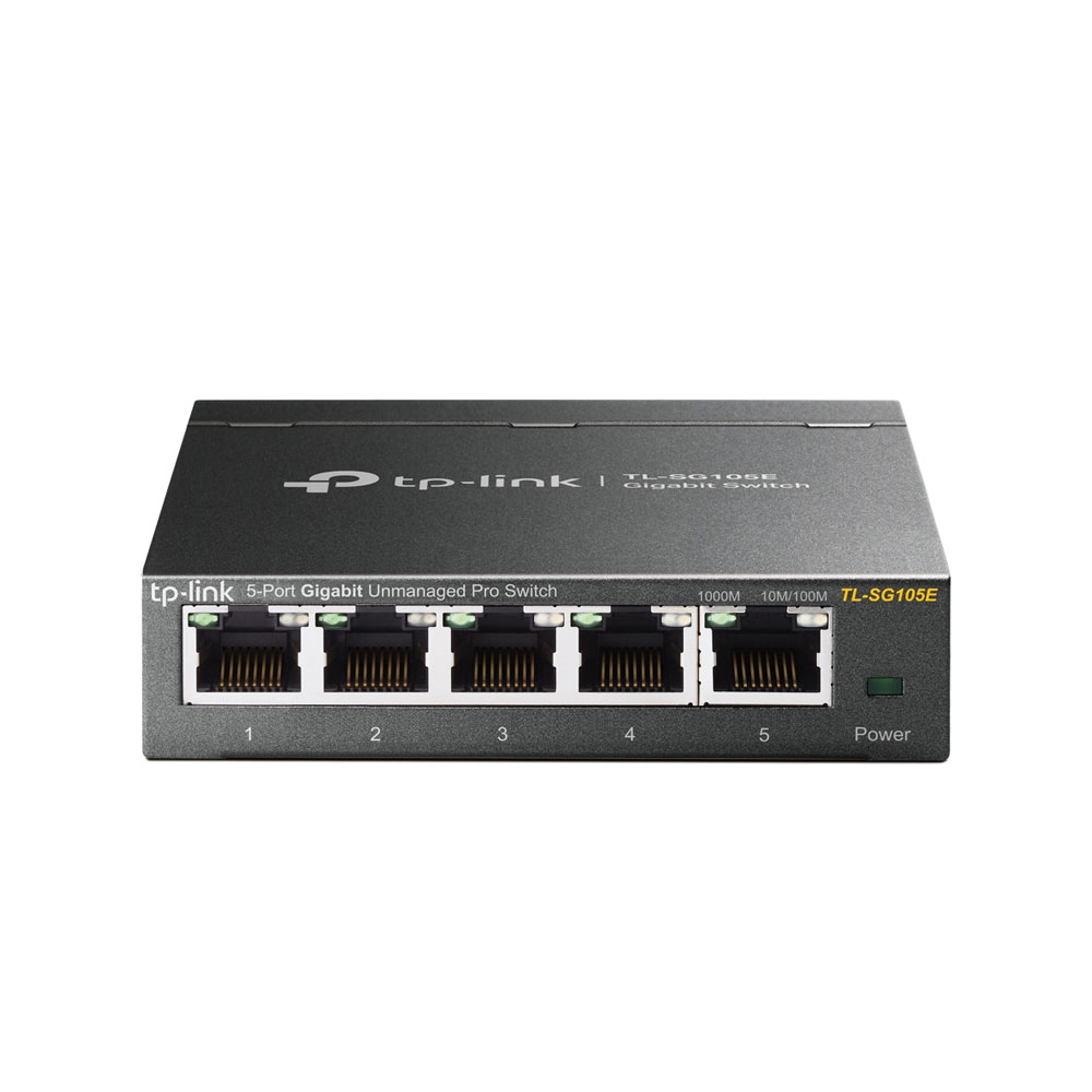Switch cu 5 porturi TP-Link TL-SG105E, 2000 MAC, 10 Gbps 2000 imagine noua tecomm.ro