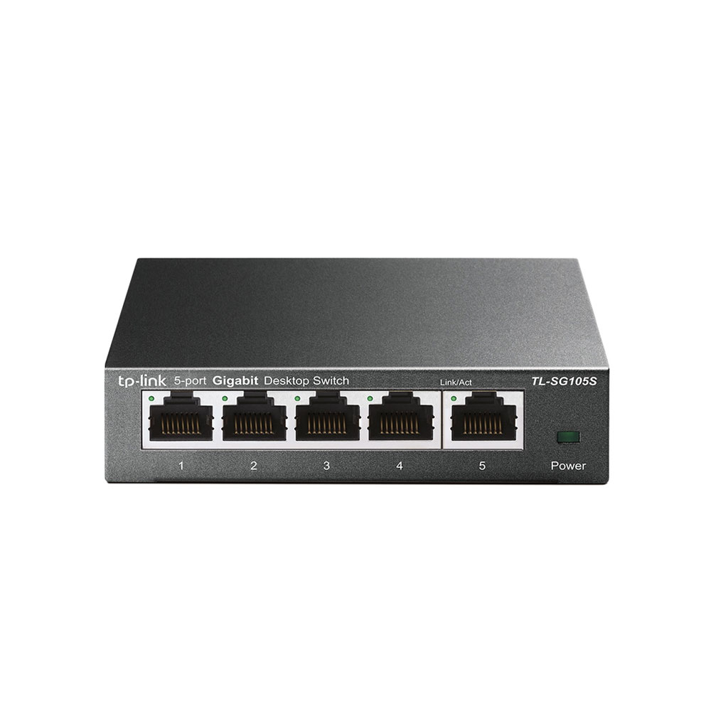 Switch cu 5 porturi TP-Link TL-SG105S, 2000 MAC, 10 Gbps 2000 imagine noua tecomm.ro