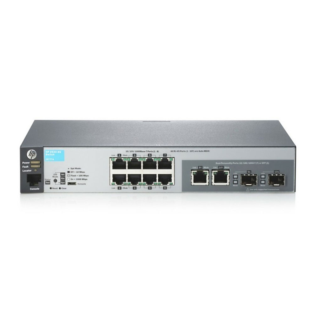 Switch cu 8 porturi Aruba J9777A, 20 Gbps, 16.000 MAC, 1U, cu management Aruba