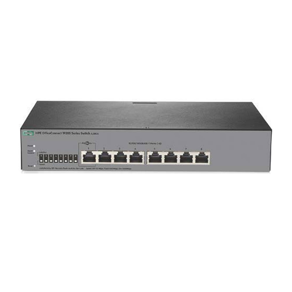 Switch cu 8 porturi Aruba JL380A, 16 Gbps, 11.9 Mpps, 8000 MAC, 1U, cu management 11.9 imagine noua idaho.ro