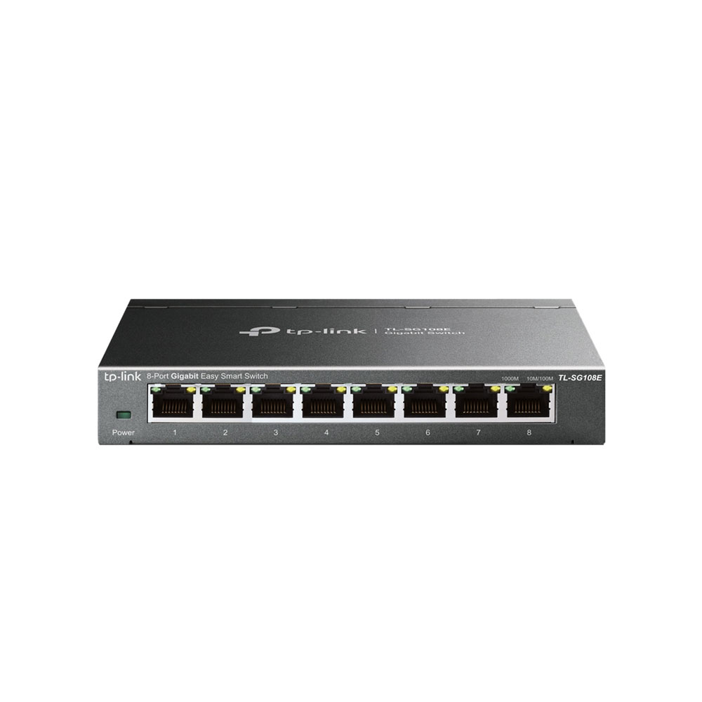 Switch cu 8 porturi TP-Link TL-SG108E, 4000 MAC, 16 Gbps 4000 imagine noua tecomm.ro