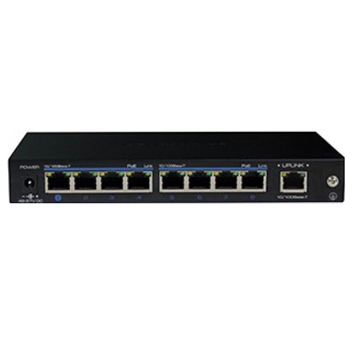 Switch PoE+ UTP1-SW0801-TP120, 8 porturi, 100 Mbps, fara management 100