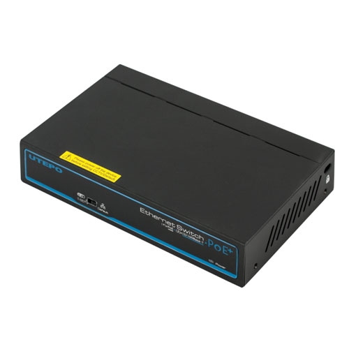Switch PoE+ UTP3-SW04-TP60, 5 porturi, 10/100 Mbps spy-shop.ro