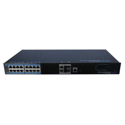 Switch profesional PoE++ cu management UTP7216E-POE-L2, 16 porturi, 10/100/1000 Mbps 10/100/1000 imagine noua idaho.ro