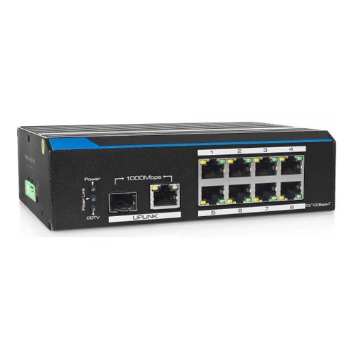 Switch UTP7208E-A1, 8 porturi, 10/100 Mbps spy-shop.ro imagine noua tecomm.ro