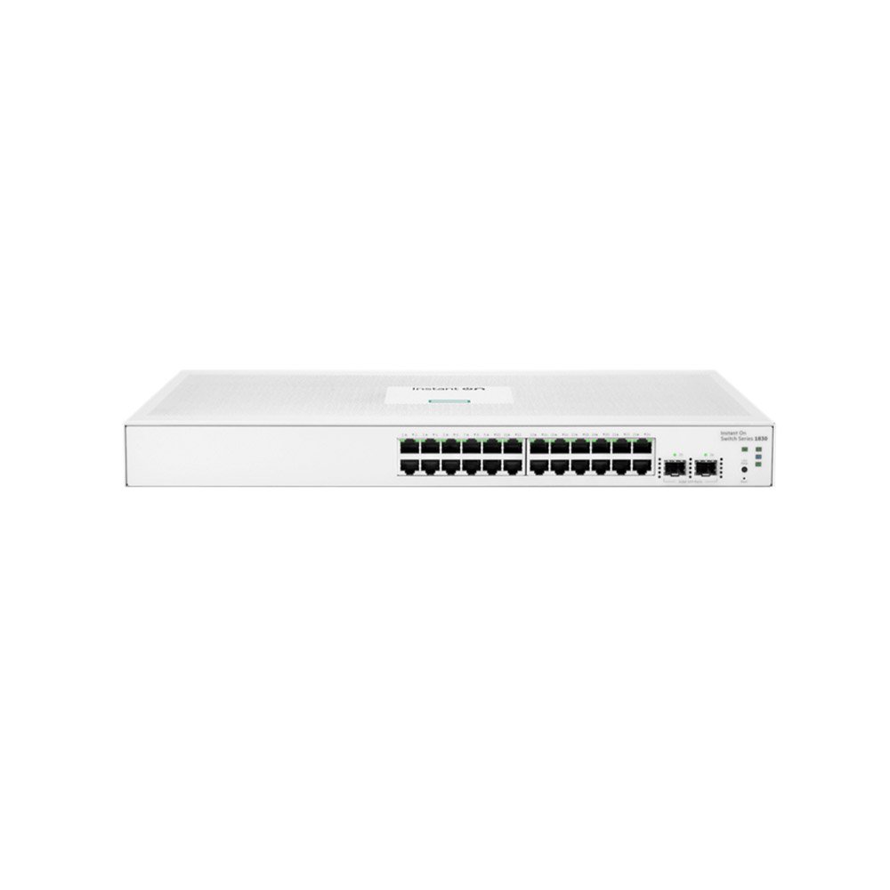Switch cu 24 porturi Gigabit HPE Aruba JL812A, +2 SFP, 52 Gbps, 38.68 Mpps, cu management