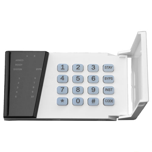 Tastatura LED Cerber KP-106, 10 zone, tamper la reducere Alarma