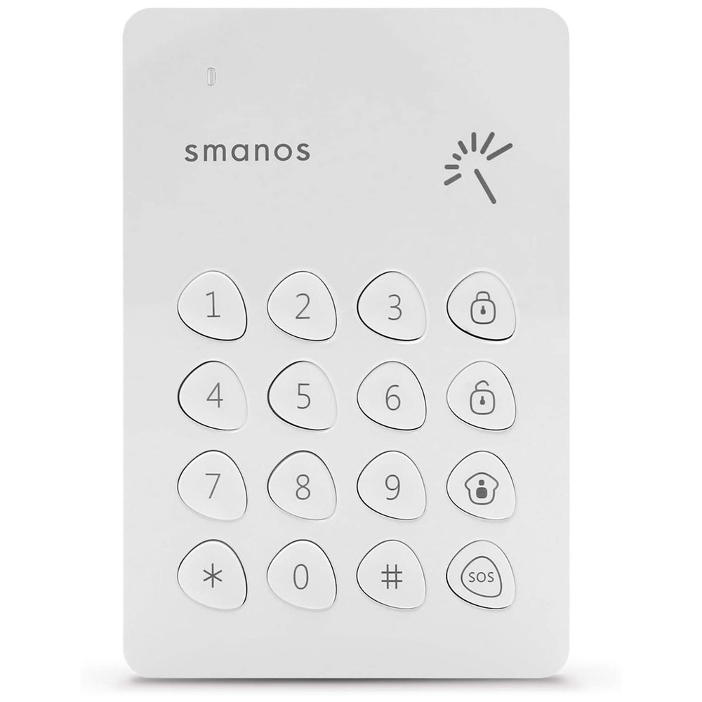Tastatura wireless RFID Smanos WK7000 alarma imagine noua tecomm.ro