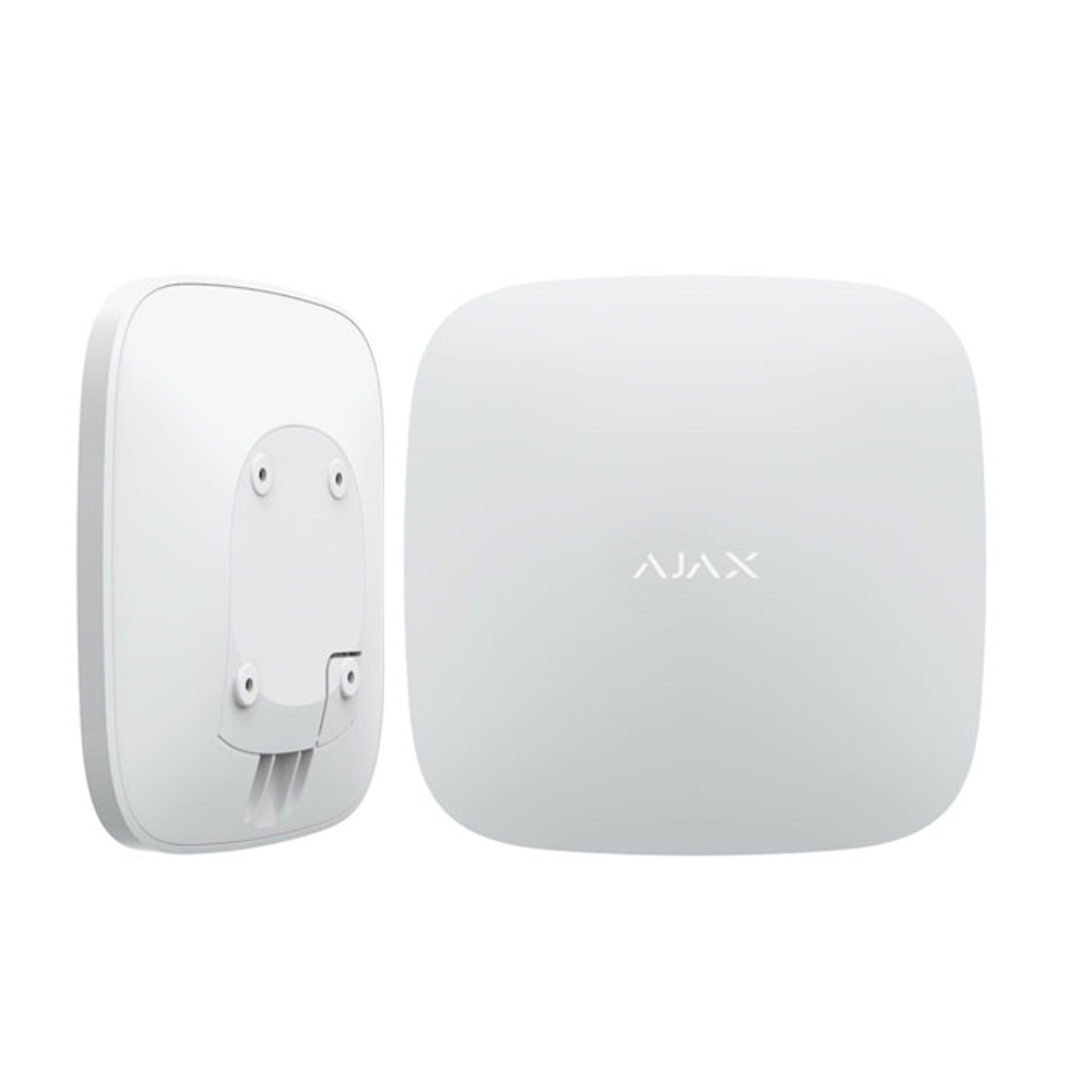 Unitate centrala AJAX Hub 2 Plus, GSM 2G/3G/LTE, WiFi, 200 dispozitive, 2000 m, alb (Alb)