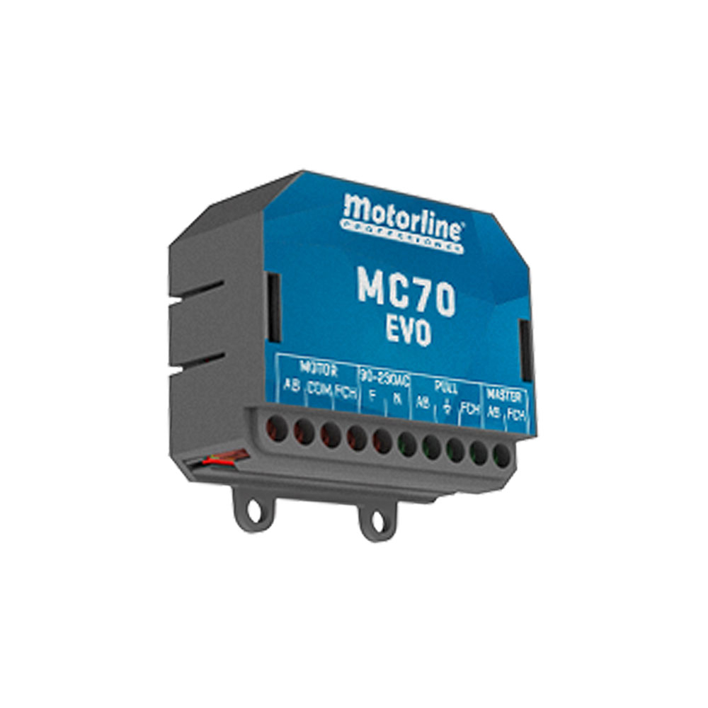 Unitate de control Motorline MC70 EVO, 120 canale, cod rulant, 433.92 MHz, 230V AC Motorline