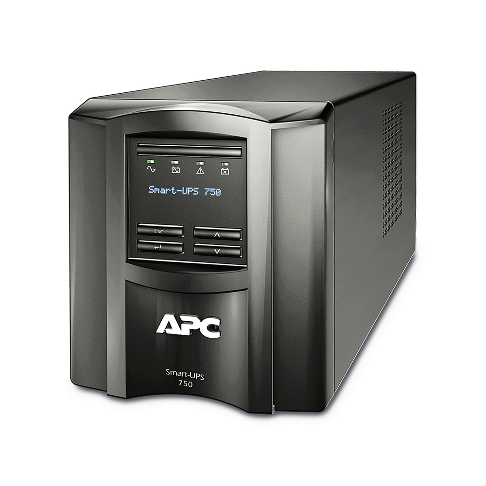 UPS cu 8 prize APC SMT750IC, 750 VA / 500 W, LCD APC
