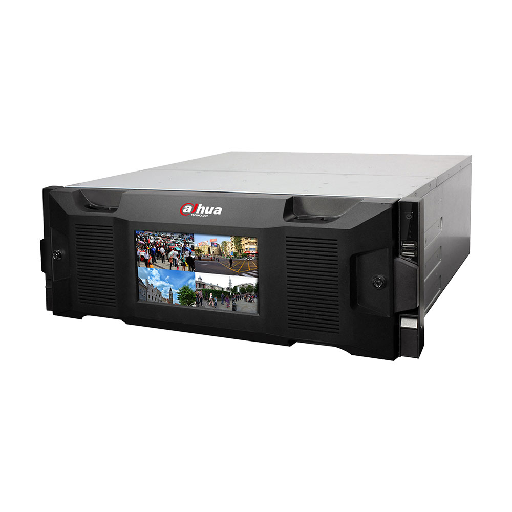 Video server smart Dahua IVSS7024DR, 24 MP, 256 canale, 768 Mbps, functii smart, alimentare redundanta Dahua imagine noua 2022