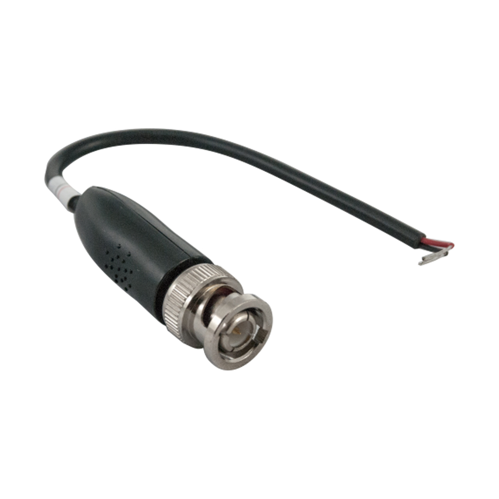 Video balun UTP101P-B1 pasiv, rezistent la apa, cablu UTP, pret/buc spy-shop.ro