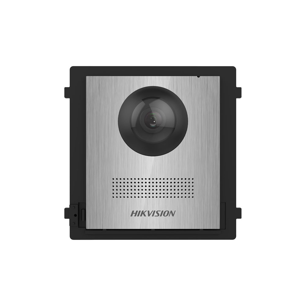 Videointerfon de exterior IP Hikvision DS-KD8003-IME1/NS, 2 MP, IR, PoE, aparent/ingropat