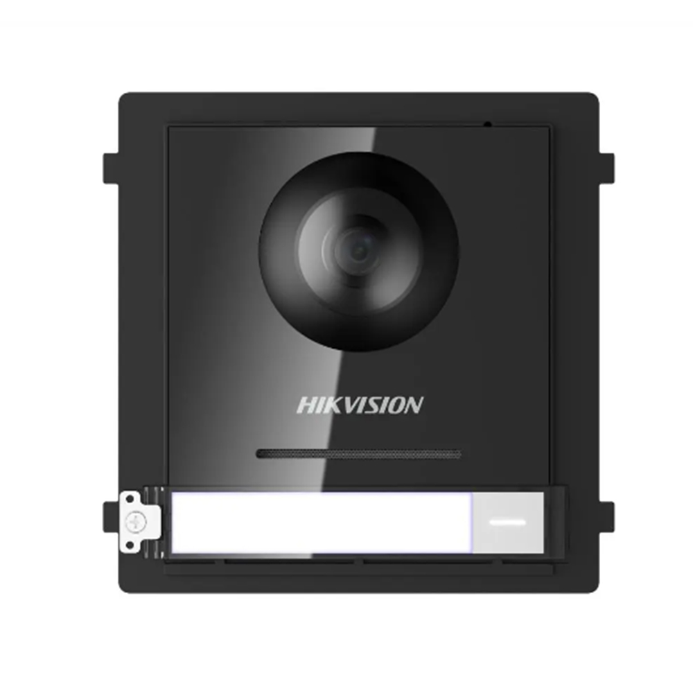 Videointerfon de exterior IP Hikvision DS-KD8003-IME2, 2 MP, IR, 2 fire, aparent/ingropat HikVision