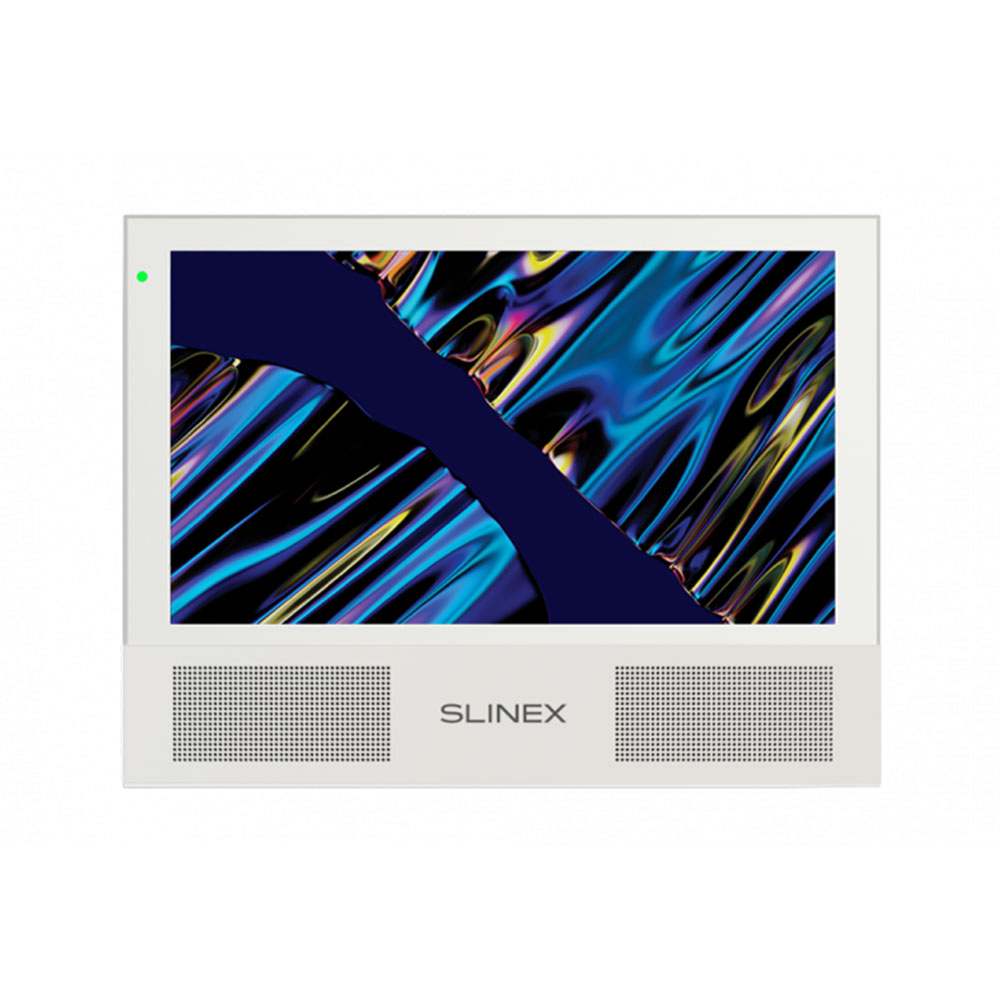 Videointerfon de interior Slinex SONIK-7-CLOUD-W, 7 inch, slot card, 10 W, 240 V spy-shop
