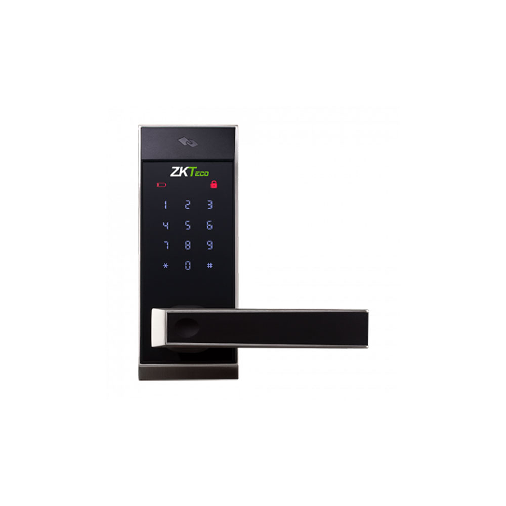 Yala smart control acces hotelier ZKTeco DL-AL10DB, Bluetooth, card, cod, control de pe telefon, Airbnb, Booking spy-shop.ro