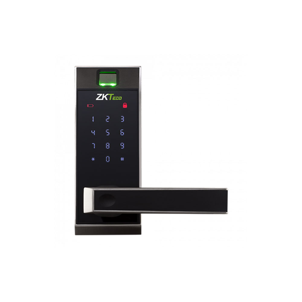 Yala smart control acces hotelier ZKTeco DL-AL20DB, Bluetooth, amprenta, cod, control de pe telefon, Airbnb, Booking spy-shop.ro