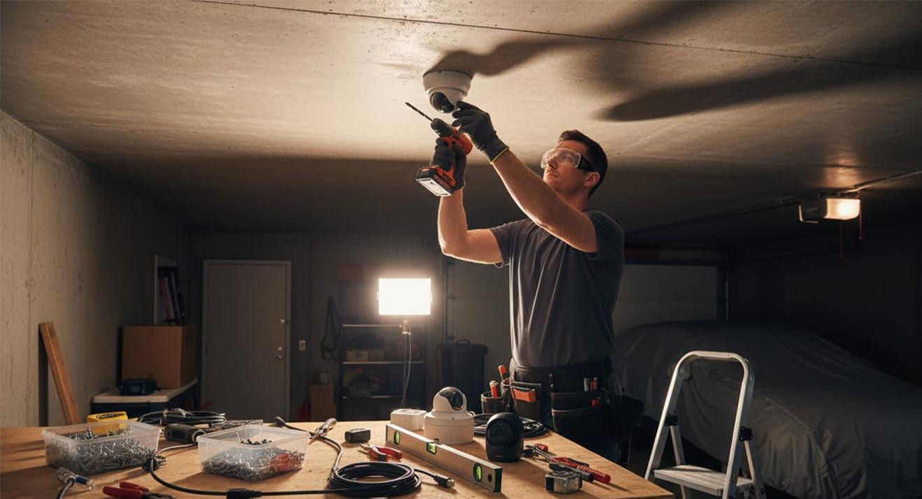 De ce sa montezi o camera de supraveghere in garaj: ghid pentru instalare 