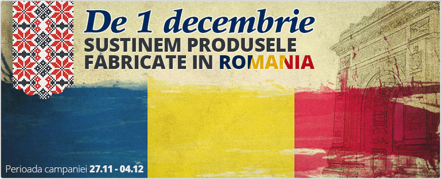 Spy Shop Romania sustine producatorii romani!