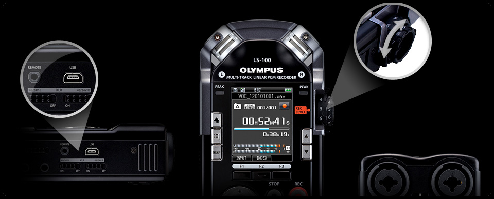 Reportofon digital Olympus LS-100 Multi-Track